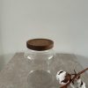 Keuken Gulcan Home | Voorraadpot Met Acacia Houten Deksel | 1500 Ml