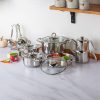Keuken Gulcan Home | Karaca Granada 15-Delige Bruidsschatset / Pannenset